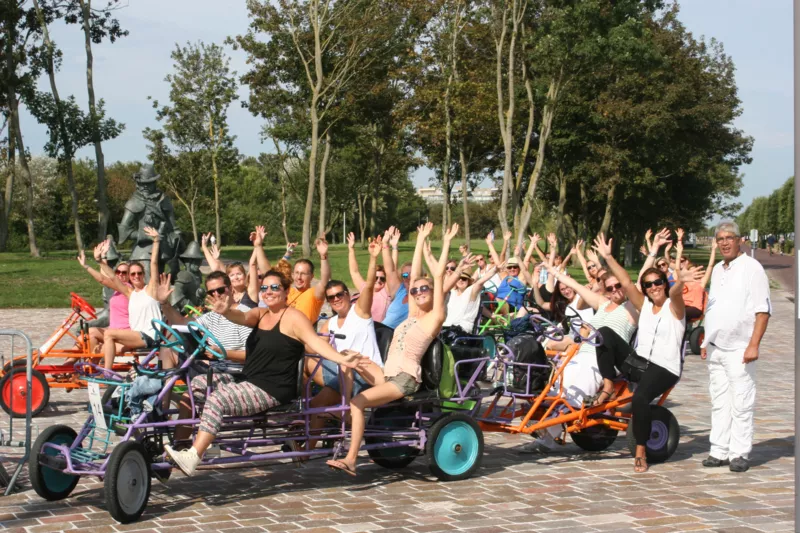 Outdoor groepsactiviteit met je team: Gocart rally