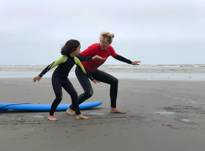 Golfsurfles door professionele instructeurs Golfsurfles door professionele instructeurs