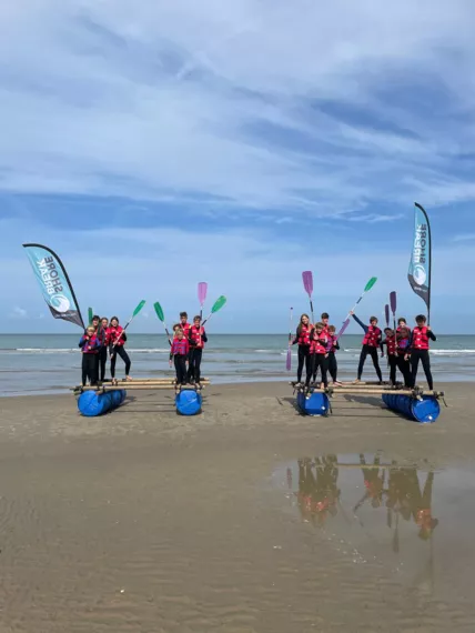 Klaar om te varen in Koksijde