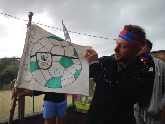 Creatief met je team: vlag ontwerpen
